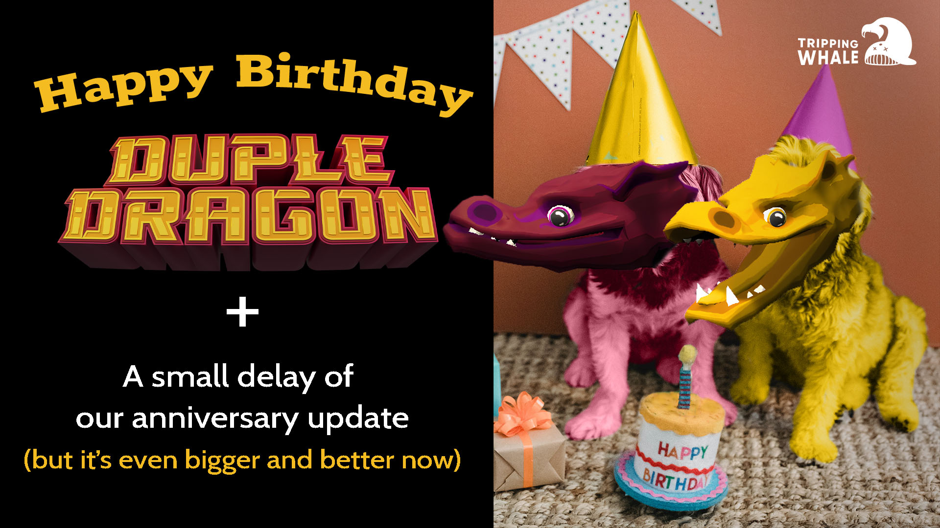 Happy First Birthday to Duple Dragon